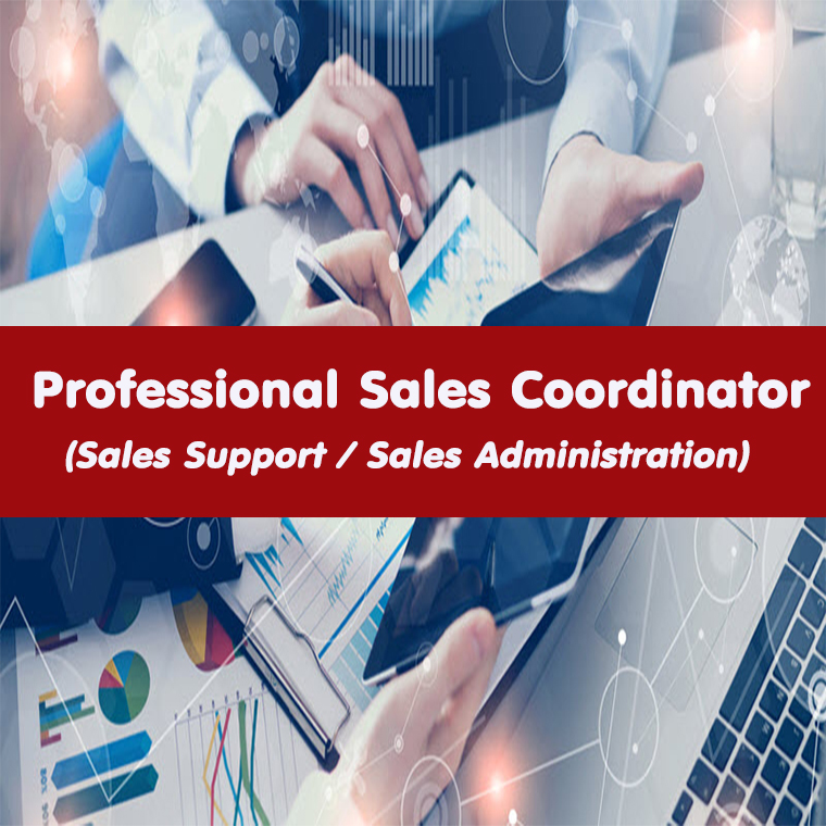 หลักสูตร Professional Sales Coordinator (Sales Support / Sales Administration)