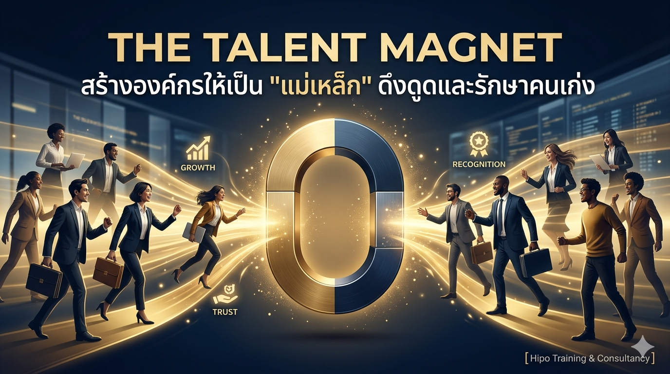 กลยุทธ์การสร้างองค์กรให้เป็น 'แม่เหล็ก' ดึงดูดและรักษาคนเก่งในยุค 2026