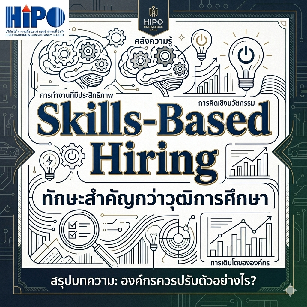 เมื่อทักษะสำคัญกว่าวุฒิการศึกษา องค์กรควรปรับตัวอย่างไร?