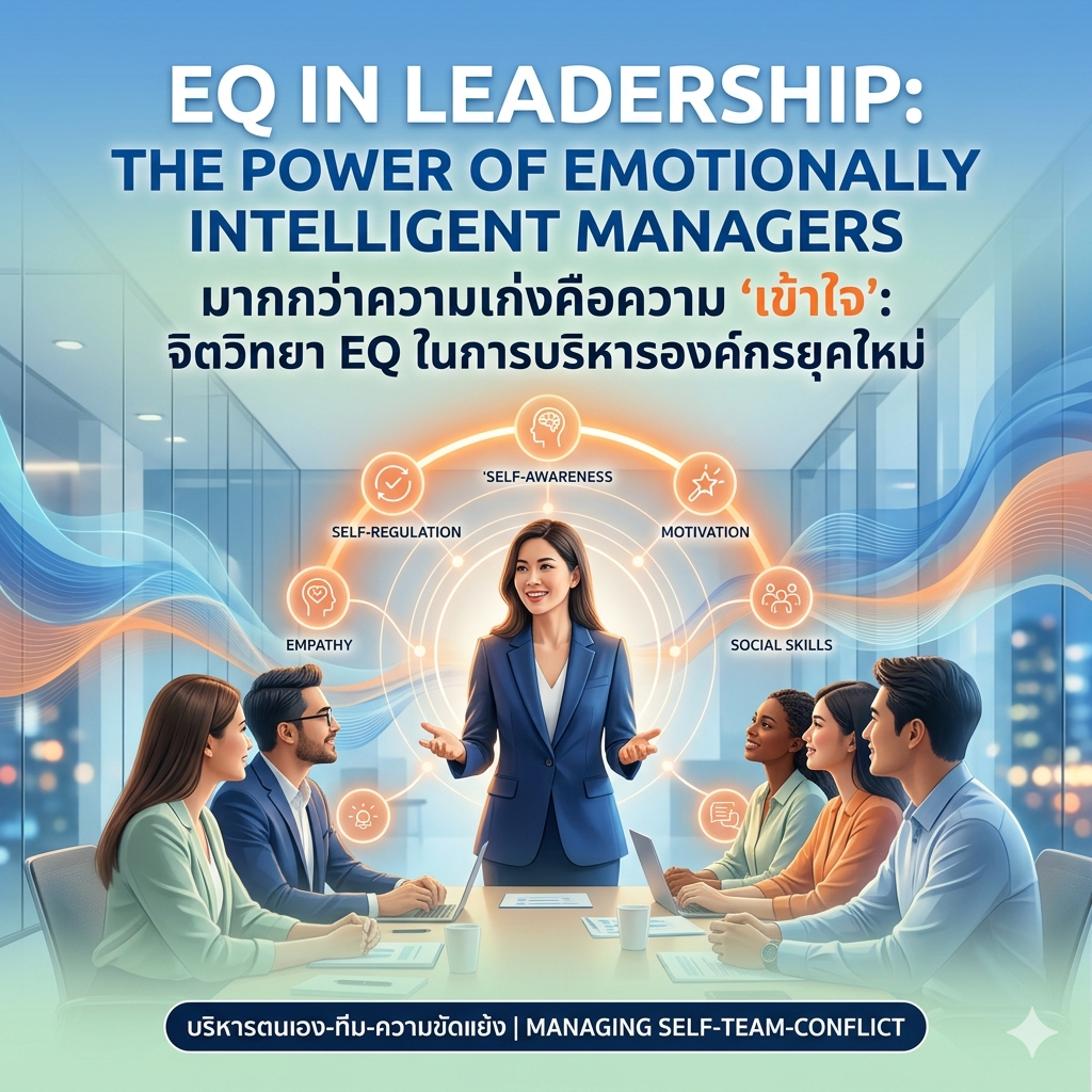 จิตวิทยา EQ ในการบริหารองค์กรยุคใหม่